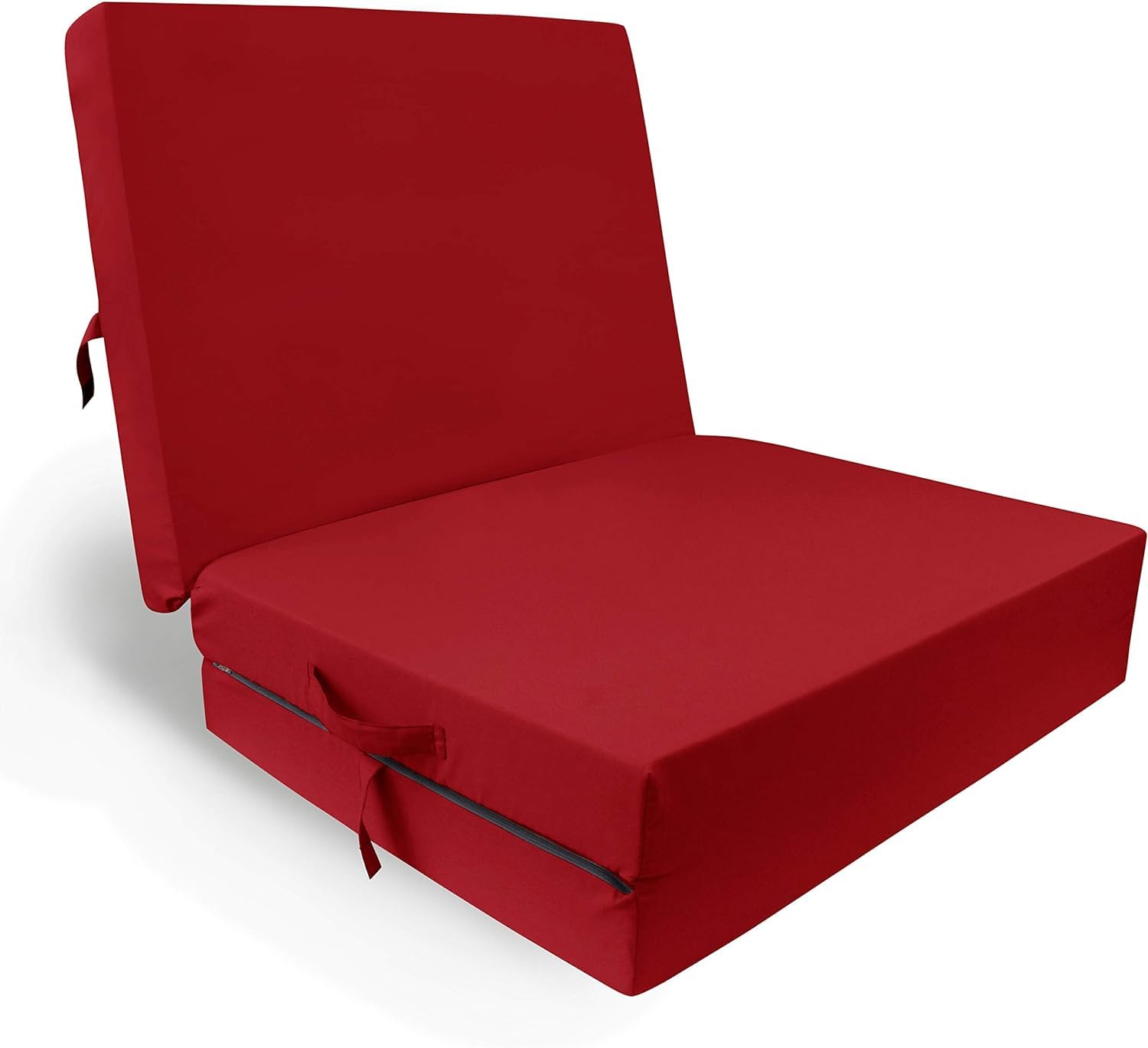 HERLAG P05009-2073 Klappmatratze Junior, Farbe rot, Maße 190 x 60  