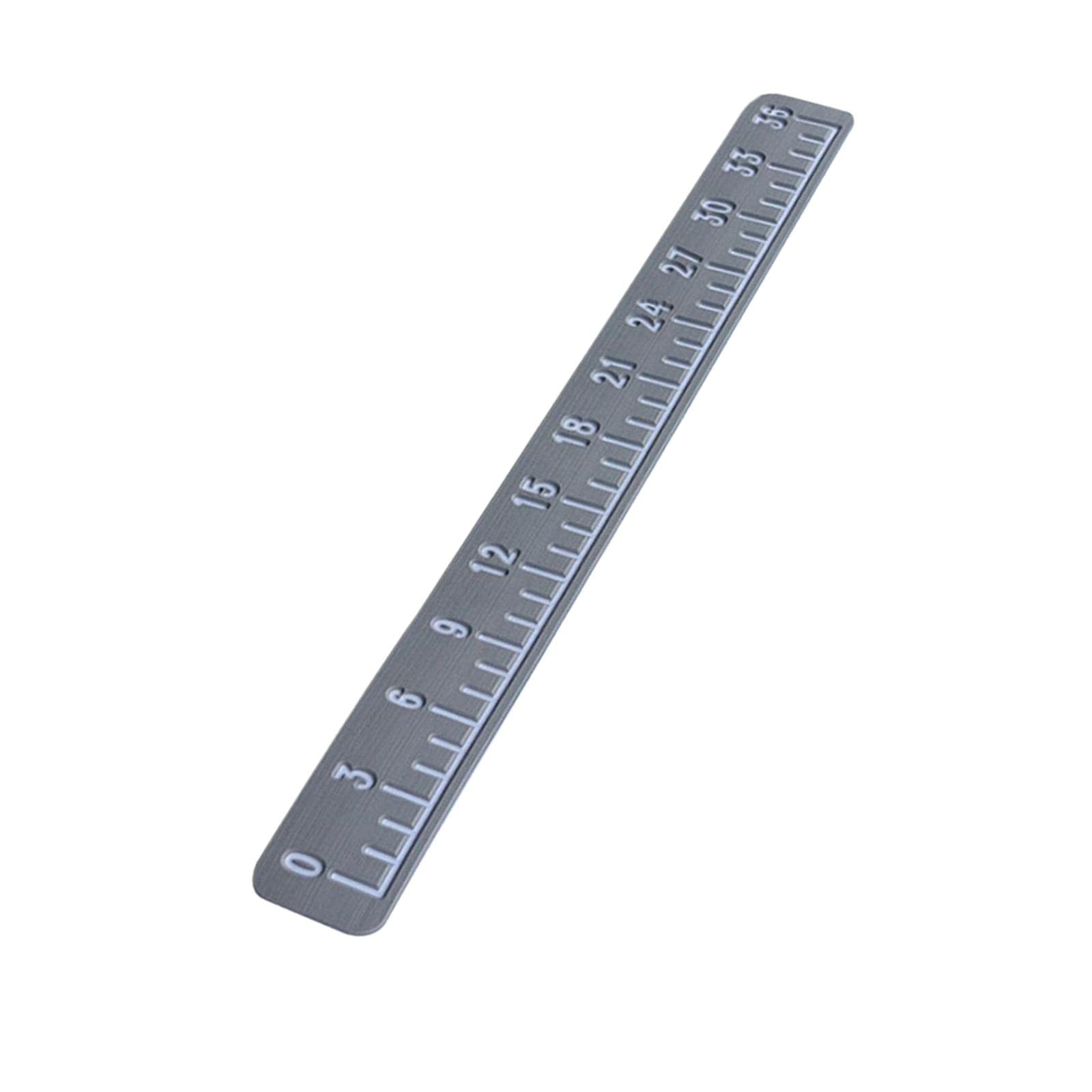 ATORSE 39" Fish Ruler for Boat Accurate 6Mm Thickness High Density for Sailboats Light Gray White-picture-43
