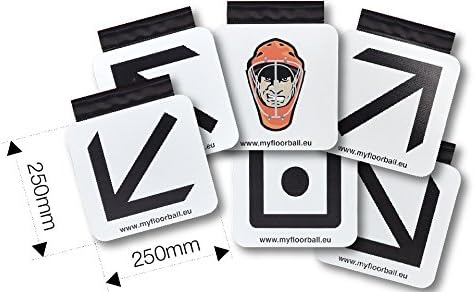 My Floorball 6-piece Goal Targets Sharp Shooting Training Aid - MY FLOORBALL TARGET PRO