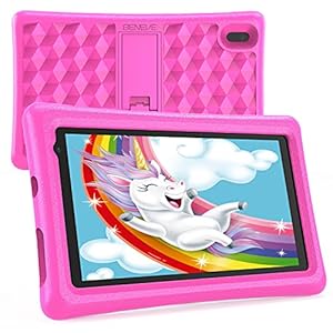 BENEVE Kinder Tablet 7 Zoll Kids Tablet HD Display Android Tablet für Kinder Kleinkind Tablet Kids Edition Tablet mit…