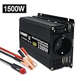 Kit de viaje ideal: Fácil de conectar su mechero cargador o las pinzas con la batería de coche , Puede cargar fácilmente aparatos eléctricos, como computadoras portátiles, teléfonos móviles, ventiladores eléctricos, cámaras digitales etc.