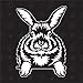 speedwerk-motorwear Kaninchen Version 2 - Aufkleber, Autoaufkleber, Sticker, Hase, Rammler, Karnickel, Bauernhof, Tiere, Farmanimals, Farmtiere (AUCH MIT Wunschname MÖGLICH)