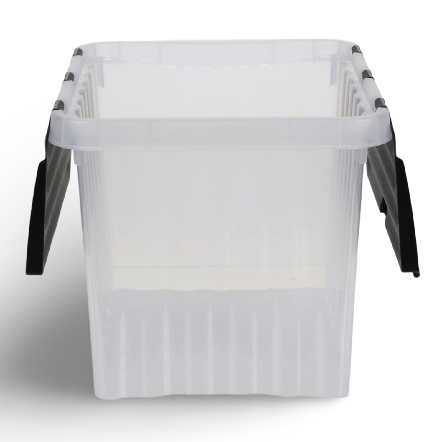 Aufbewahrungsbox 10 Liter mit Deckel 15 Stk. Kunststoff Stapelbox Organizer | Jelenia Plast, 30x23x20 cm, Ordnungsbox, Aufbewahrungskiste, Deckelbox, stapelbar, Haushalt, Keller, langlebig, vielseitig