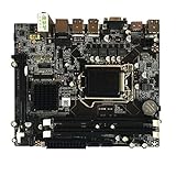 Salida HDMI HD. Greatangle Placa Madre de computadora de Escritorio Profesional para Intel H55 Socket HDMI LGA 1156 Pin Placa Base DDR3 de Doble Canal con protección de E/S