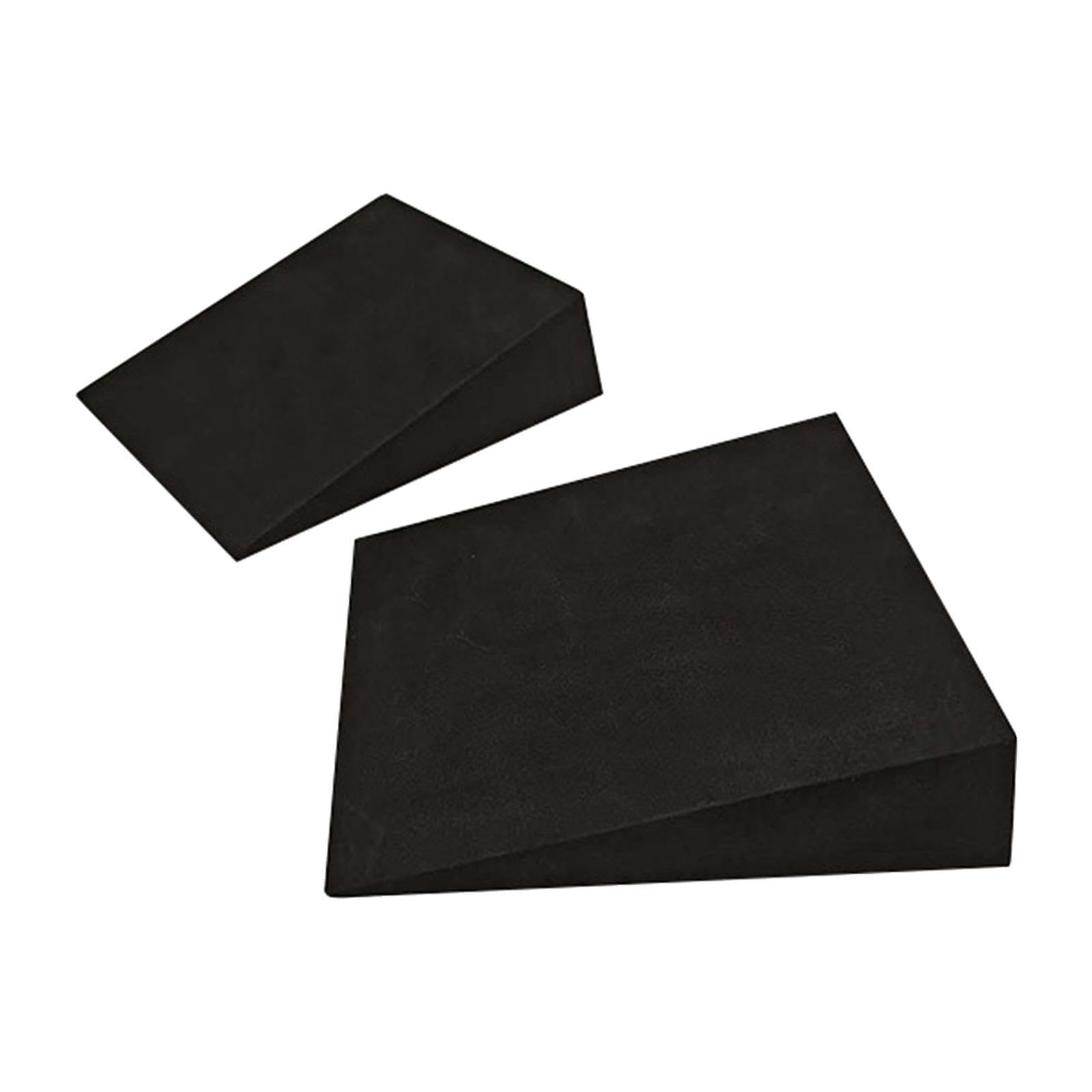 2 Pieces Squat Wedge Block EVA Foot Incline Board for Pilate Practice Pushup S-image-45