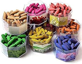 Fountain Cones Agarbattis Big Size Backflow Incense Cone with Fragrances Assorted (Pack of 80)