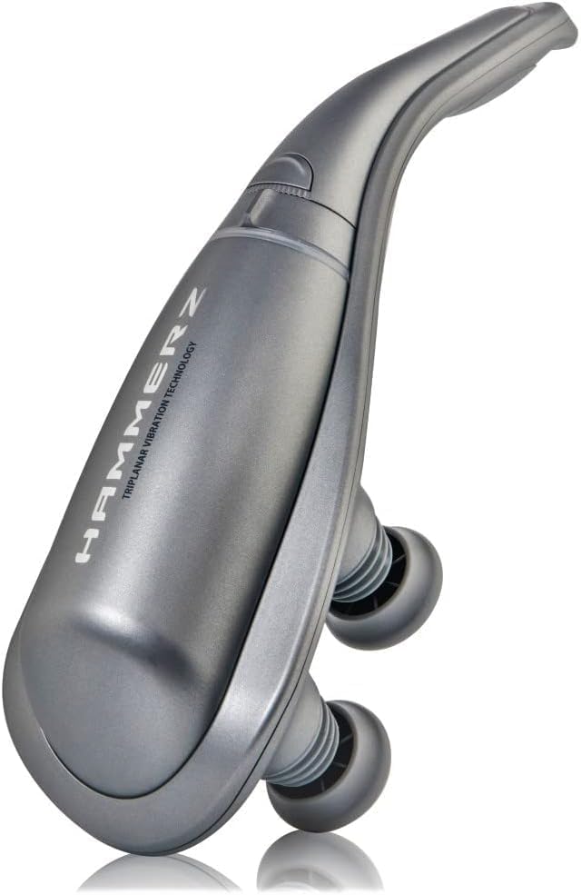 Miniatura 4 de Air Relax Hammerz - Dispositivo de masaje con tecnología de vibración triplanar, masajeador de tejido profundo de mano para músculos, espalda, pies,