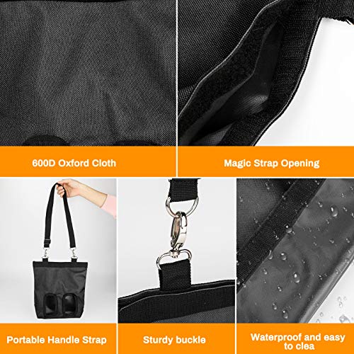 Hooizak voor cavia's E-More Voeder voor konijnenhooi met hangende band Hooizak Hangende voederzak Geschikt voor cavia's… - Image 5