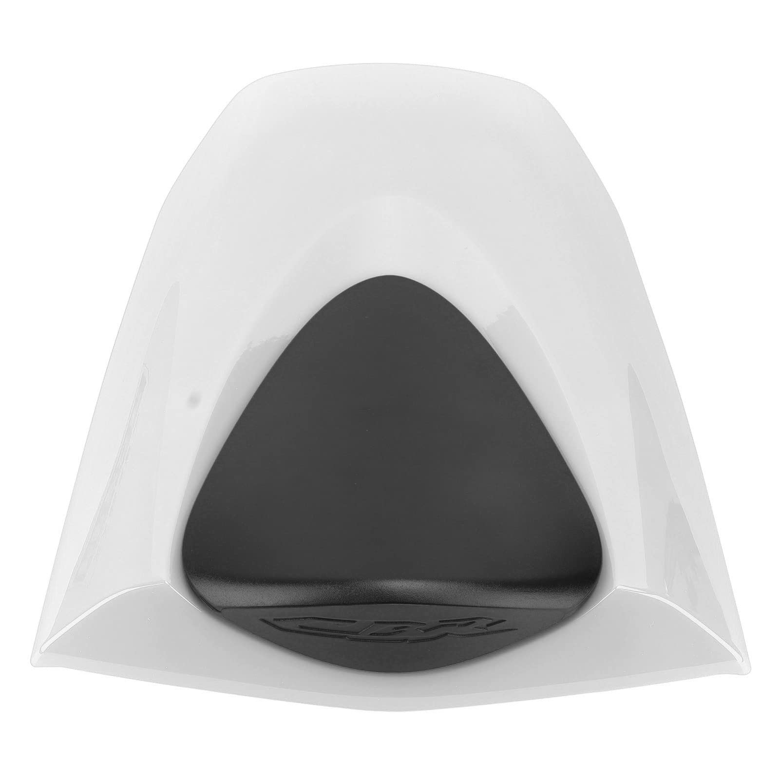 Ajuste Trasero de Repuesto para Carenado de Asiento Cubierta de Carenado Duradera para Pasajero de Motocicleta para CBR600RR 2007-2019, Material ABS Resistente a los Arañazos (WHITE)
