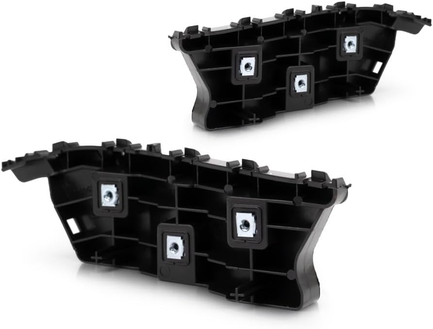 For GMC Yukon/Yukon XL 2015 16 17 18 19 2020 Bumper Guide Driver And Passenger Side | Pair | Front | Made Of PP Plastic | For GM1042147, GM1043147 | 191275518984, 22806324, 191275519004, 22806325