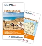 MERIAN live! Reiseführer Fuerteventura: MERIAN live! - Mit Kartenatlas im Buch und Extra-Karte zum Herausnehmen