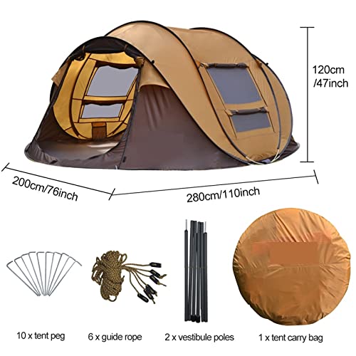 Tentes de camping durables et résistantes aux tempêtes estivales