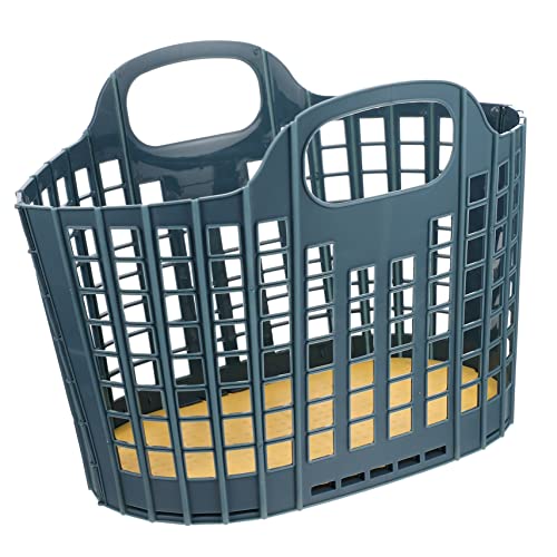 Cabilock Cesta De La Compra Cesta De Frutas De Plastico Ducha De Malla Compras Portátiles Cesta De Verduras Plegable Canasta De Bocadillos De Escritorio Cesta De Baño Simple