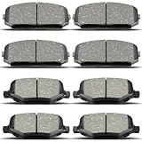 Safety Recall 20S42 - Front Brake Flexible Hose Leaks - 2015-2018 Ford Edge & 2016-2018 Lincoln MKX 3 DYZJKWJW D1258 D1377 Front Rear Ceramic Brake Pads Set Fit For 2011-2014 Ford Edge,For 2011-2015 Lincoln Mkx (8 pcs)