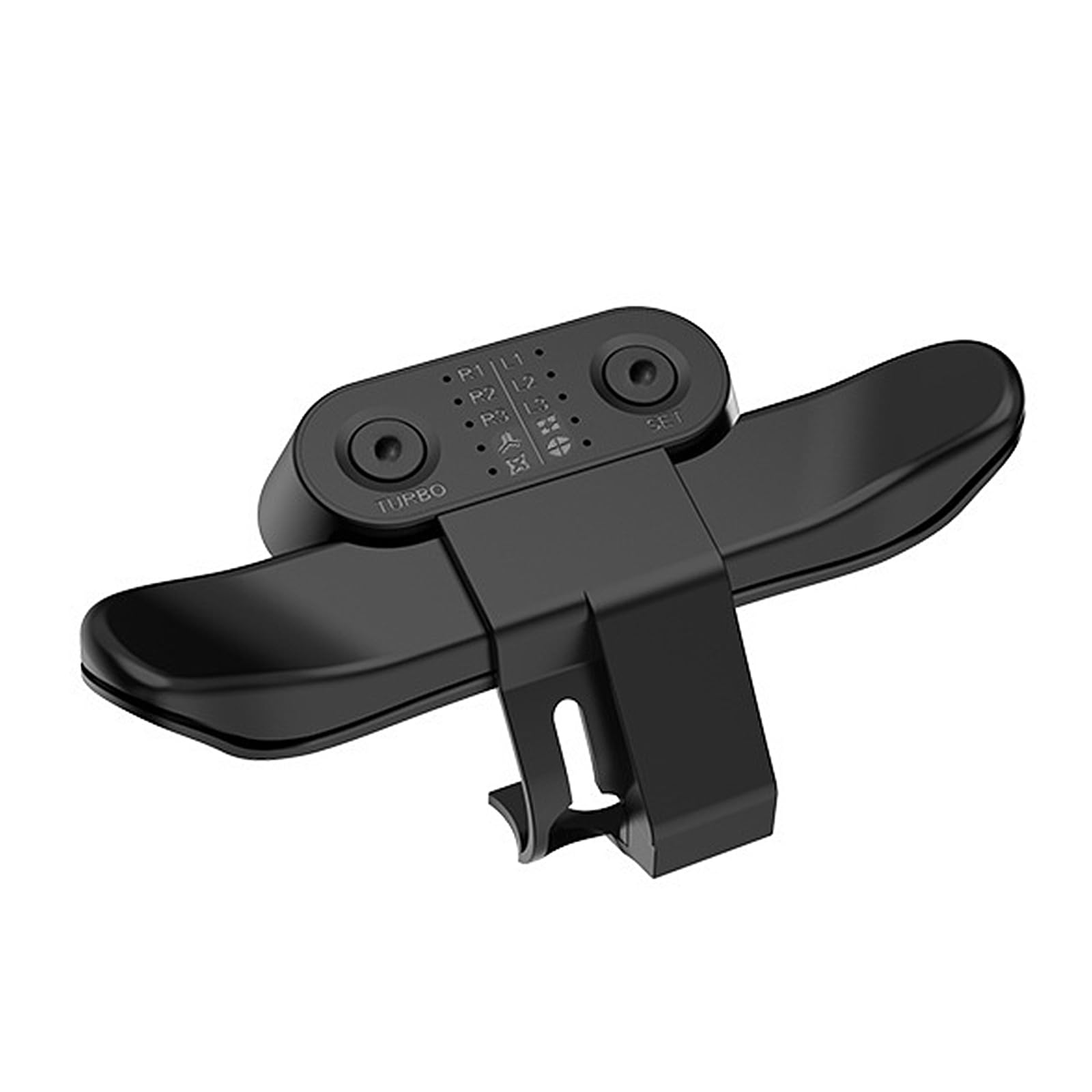 Wisfunlly Strike Pack Compatible with PS4 Controller, Controller Back Button Attachment,10 Function Key Mapping Controller Adapter Paddles Compatible with PS4 for Elite Professional FPS and TPS Gaming