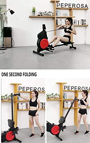 Image of Rowing Machines, Rowing Machine,for Home Use Foldable,Resistance Adjustment,Maximum Load 120kg,Abdominal Training Equipment,Indoor Foldable Rowing Machine