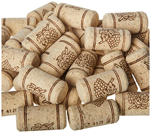 Fastrack Bag Of 100 #8 Premium Straight Wine Corks For Wine Bottles From Brand Name - 8" X 1 3/4" - Wine Bottle Cork Stoppers, Replacement Corks For Wine Beer Bottles #TOP3