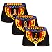 unhg Boxer De Thérapie Magnétique pour Hommes sous-Vêtements Créatifs Multifonctions Boxershorts Sexy Et Doux,Noir,L