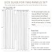 100% Blackout Shield Linen Blackout Curtains for Bedroom 84 Inches Long, Back Tab/Rod Pocket Living Room Drapes, Thermal Insulated Blackout Curtains 2 Panels Set, 50
