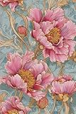 Floral Art Nouveau Notebook: A notebook for lovers of florals and art nouveau