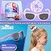 Imagen de Disney Frozen Gorra Niña con Gafas de Sol UV400 y Coletero Set