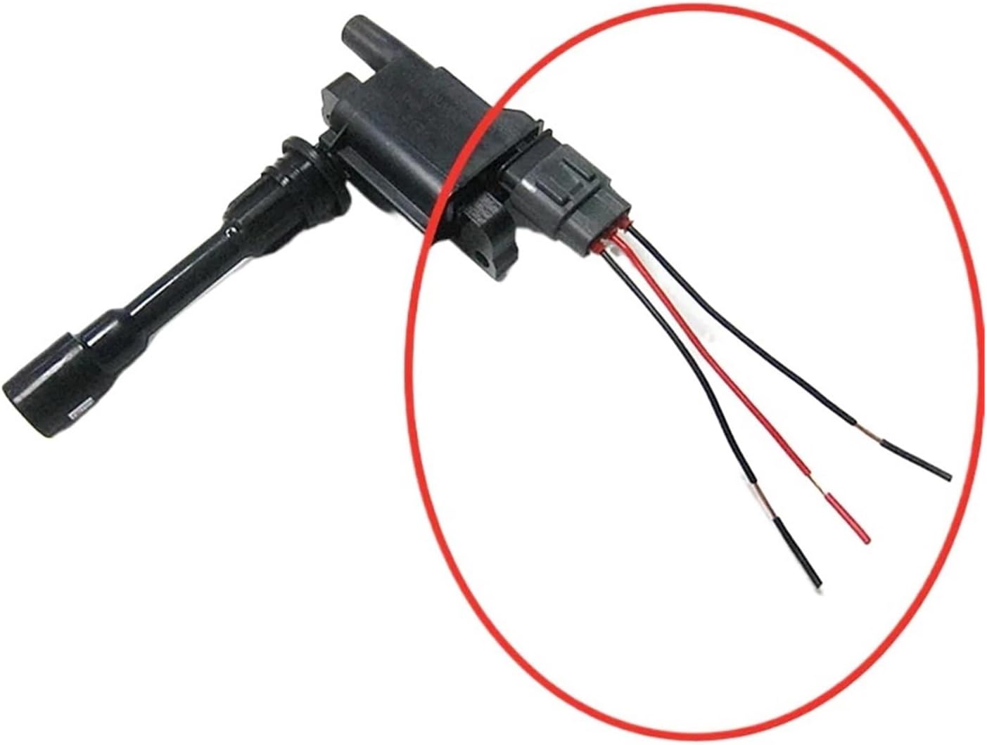 Car accessories ignition coil connector plugs Compatible With Mazda 323 family protege 1998-2005 BJ(2 pieces)