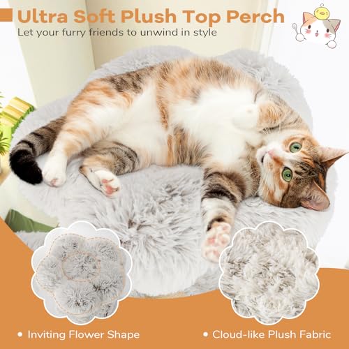 Árbol moderno para gatos PETSITE 53 pulgadas para interiores miniatura 5