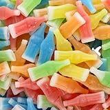 Nik-L- Nips Syrup Filled Soda Wax Candy Bottles, Assorted Flavored Vintage Wax Bottles (1 Pound)