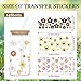 Flower UV DTF Cup Wrap - 12 Boho Flowers UV DTF Cup Wraps Transfer Stickers for 16 oz Glass Cups, Waterproof Daisy Sunflower Decals with Floral UV DTF Cup Wrap for Cup Bottom or Lid Top Crafts