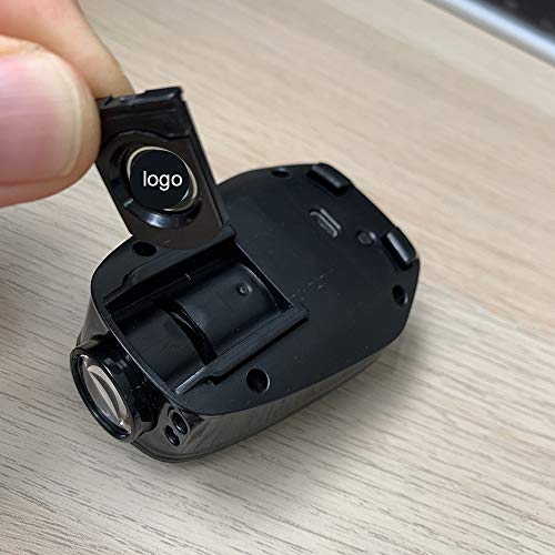 LZLRUN 4Pcs Custom Logo Slides for Rechargeable LED Projector Car Door Step Courtesy Welcome Lights