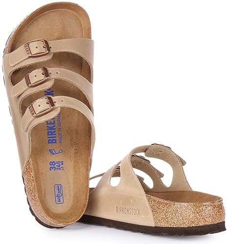 Image of Birkenstock womens Florida Birko-flor - Graceful