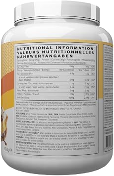Naughty Boy Advanced 100% Whey Protein Powder, 2010g, 22g Protein Per Serving, 67 Servings, High Protein Shake for Muscle Growth & Recovery, Low Sugar, Banoffee Pie