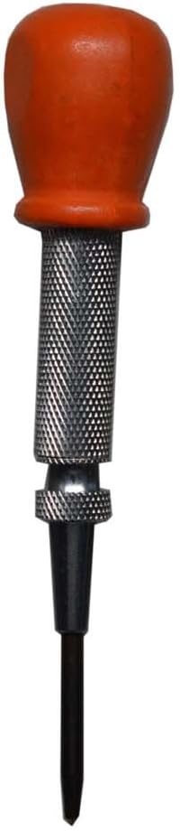 - 5 Inch Automatic Center Hole Punch Marker Scriber Window Puncher Breaker Tool with Cushion Cap and Adjustable Impact,