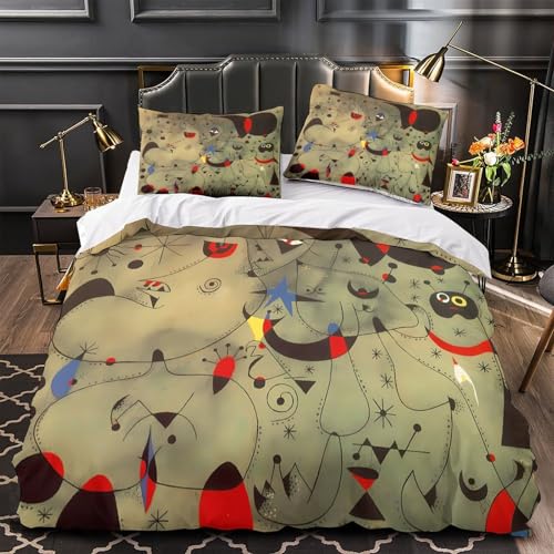 Housse de couette 140x200cm microfibre hypoallergénique lit single - 2