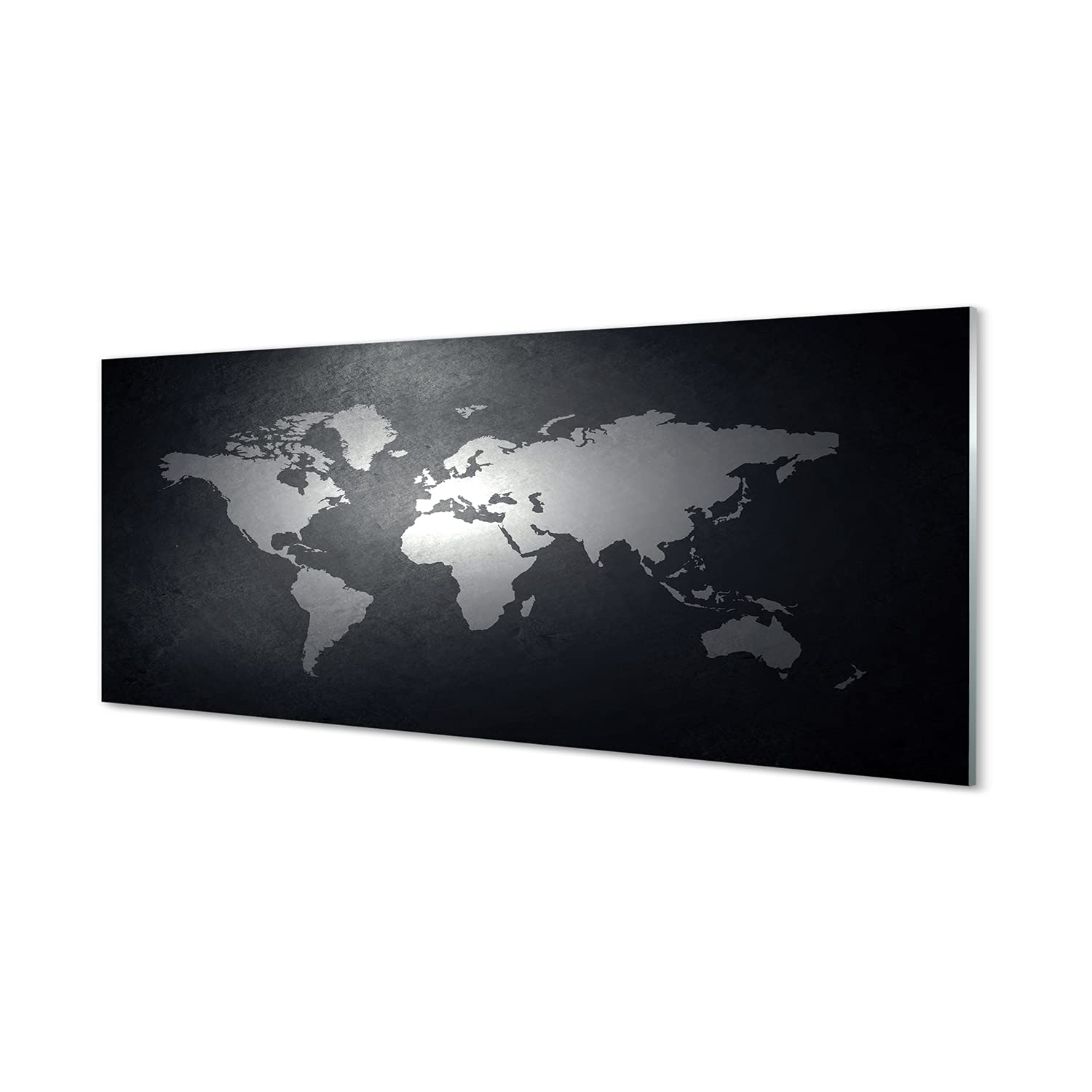 Tableau animaux fond noir en verre acrylique Tulup 125x50cm pour décoration murale
