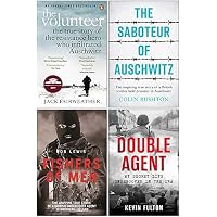 The Volunteer, The Saboteur of Auschwitz, Fishers of Men, Double Agent 4 Books Collection Set