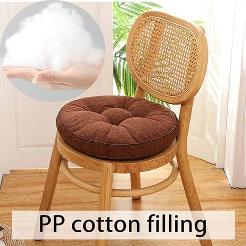 Coussin de chaise en lin épais pour soulager l'assise prolongée sur tabouret