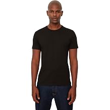 Trendyol Man Basic Slim Fit Basic Crew Neck Knitted T-Shirt Black