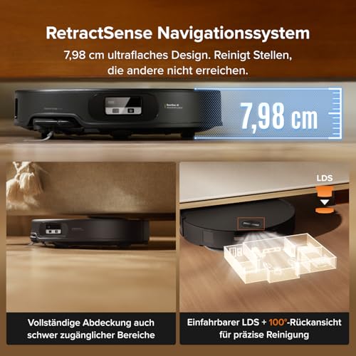 roborock Qrevo Edge 2 Staubsauger-Wischroboter, 25.000 Pa – Ansicht 4