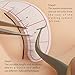 30 Pairs Practice Lashes for Lash Extensions Training Eyelash Extension Supplies Practice Strips Thin Band 8mm Mimic Natural Eyelash for Mannequin Head Tech Must Haves by EMEDA