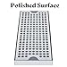 TMCRAFT Beer Drip Trays, Stainless Steel Kegerator Drip Tray with Non-Slip Rubber Pad, Highly Polished Surface Drip Tray for Restaurants, Kitchens, and Bars