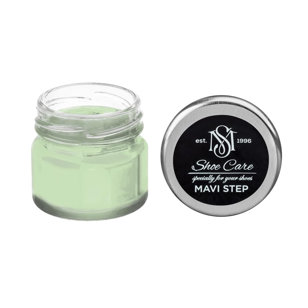 Soin nourrissant cuir MAVI STEP Cendre Céleri : Rénovateur de couleur premium