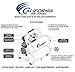 California Air Tools 4610ACH Ultra Quiet & Oil-Free 1.0 Hp, 4.6 Gal. Aluminum Twin Tank Air Compressor with 25' Hybrid Air Hose