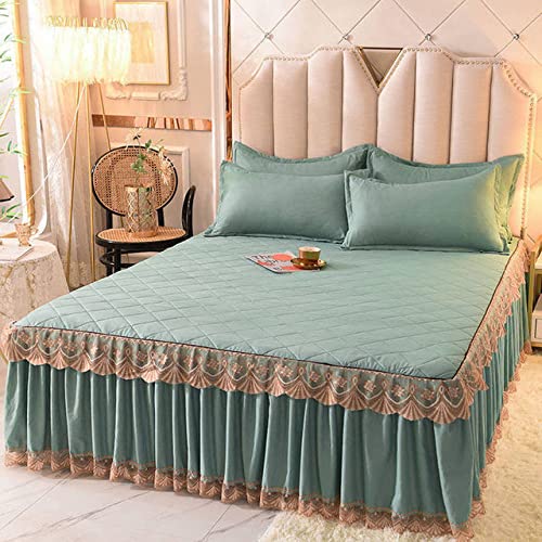 Ensemble literie et couverture drap coton matelas épais 2 places - 2