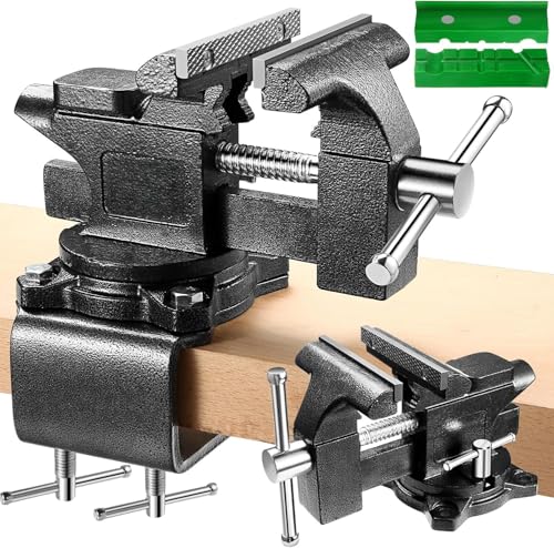 Schraubstock - Tischschraubstock drehbar 270°, 150 mm...