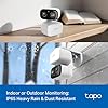 Tapo 2K 3MP Pan/Tilt Indoor/Outdoor Security Camera - Free Person/Baby Cry Detect & Motion Track, 360° Pan, Color Night Vision, SD/Cloud Storage, Works w/Alexa & Google Home, HybridCam 360 (2-Pack) #1