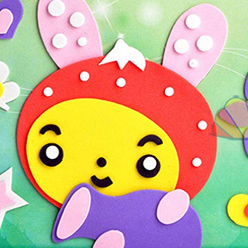 Toyvian - Fogli in schiuma EVA spessa 1 mm, 10