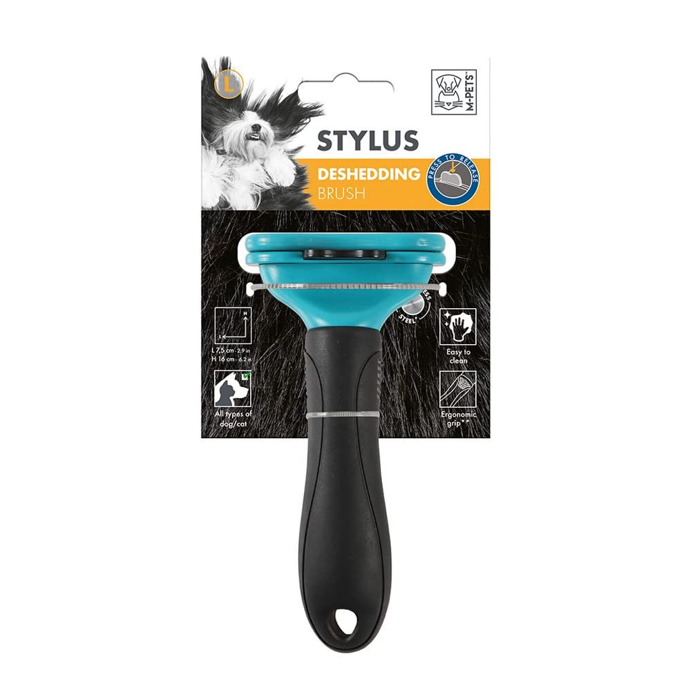 M-PETS Stylus Deshedding Brush L