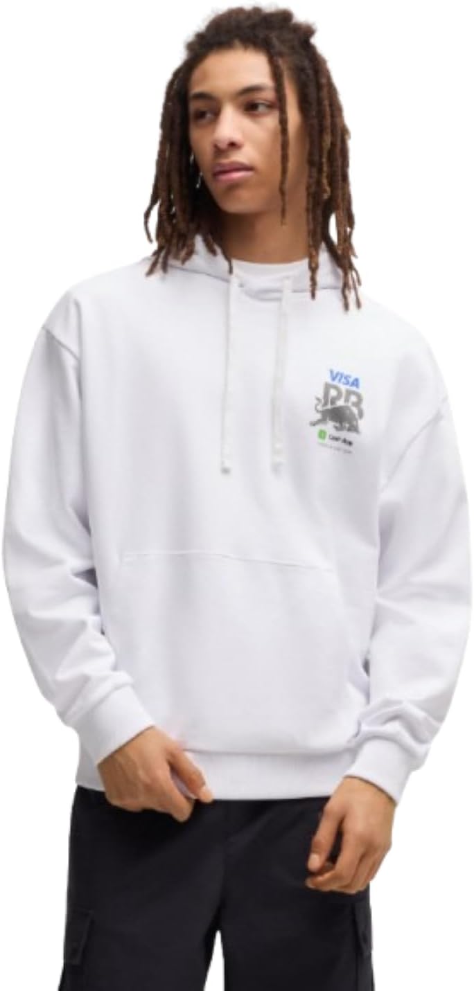 HUGO Men's F1 2025 Vcarb Racing Bull Team Big Back Logo Hoodie