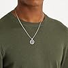 GAVU Men's Stainless Steel Compass Surfer Necklace #1